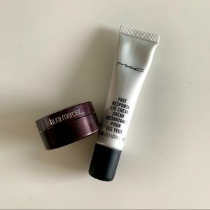 Eye combo - Laura mercier concealer + MAC eye cream